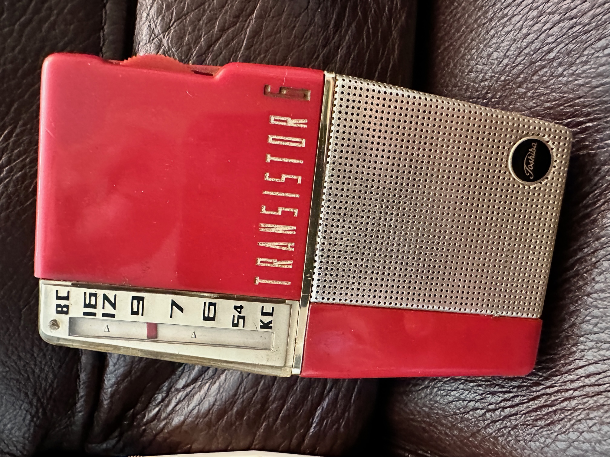 1959 Toshiba 6TP 304 Red